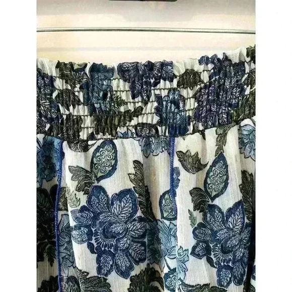 NWT MISA Los Angeles REVOLVE Zoe Maxi SKIRT Flora Azulia and Blue Astra Size XS - Picture 6 of 10